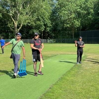 BRACE automotive development sponsors cricket clinic at ECC